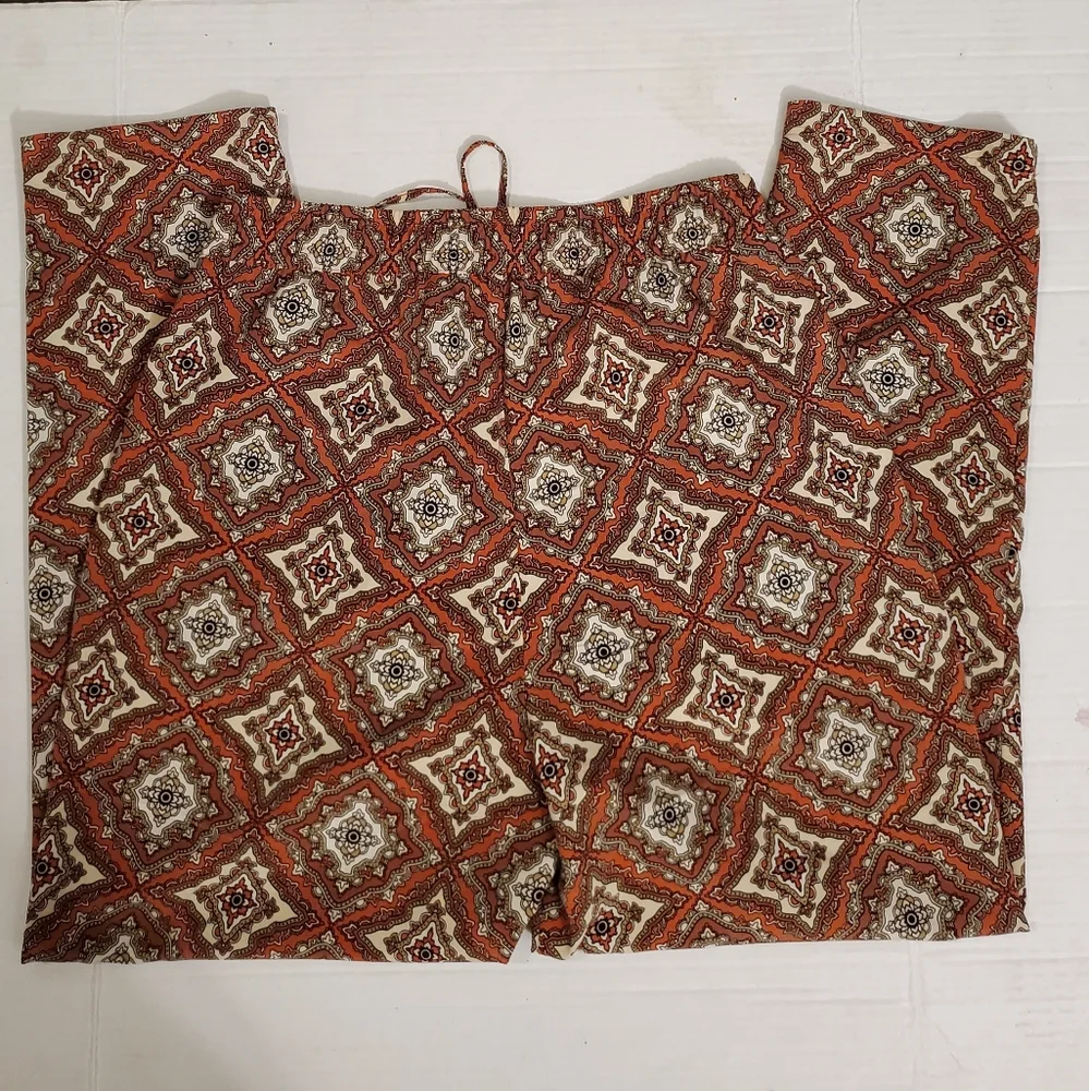 H&M orange multicolored